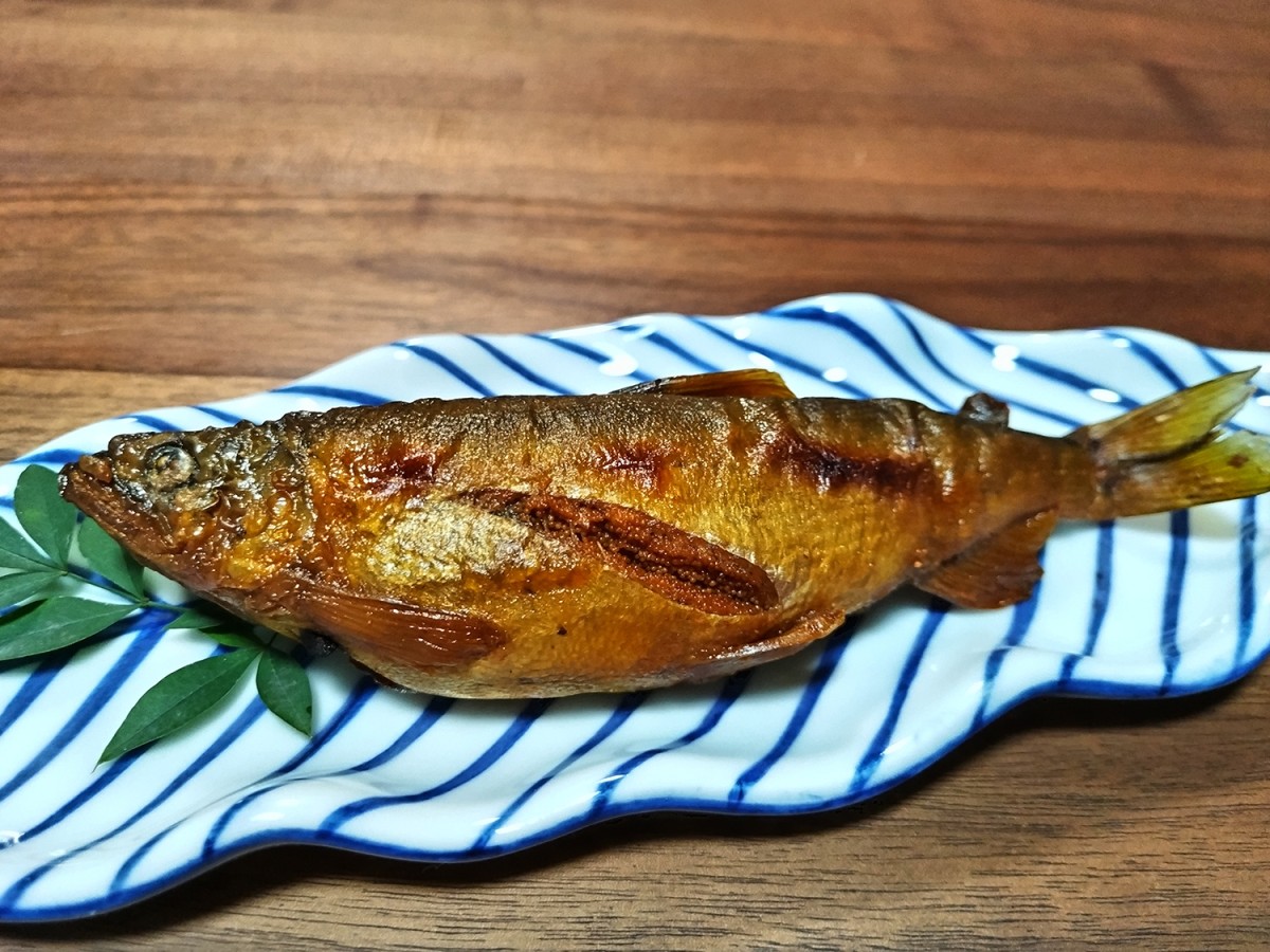 天然仕上げ子持ち鮎煮 1枚目