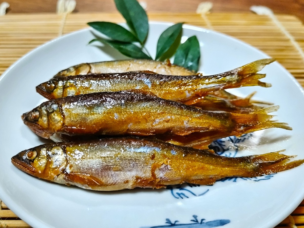 小鮎煮 1枚目